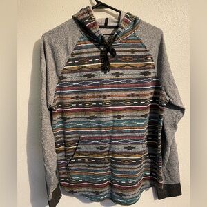Aztec hoodie shirt
